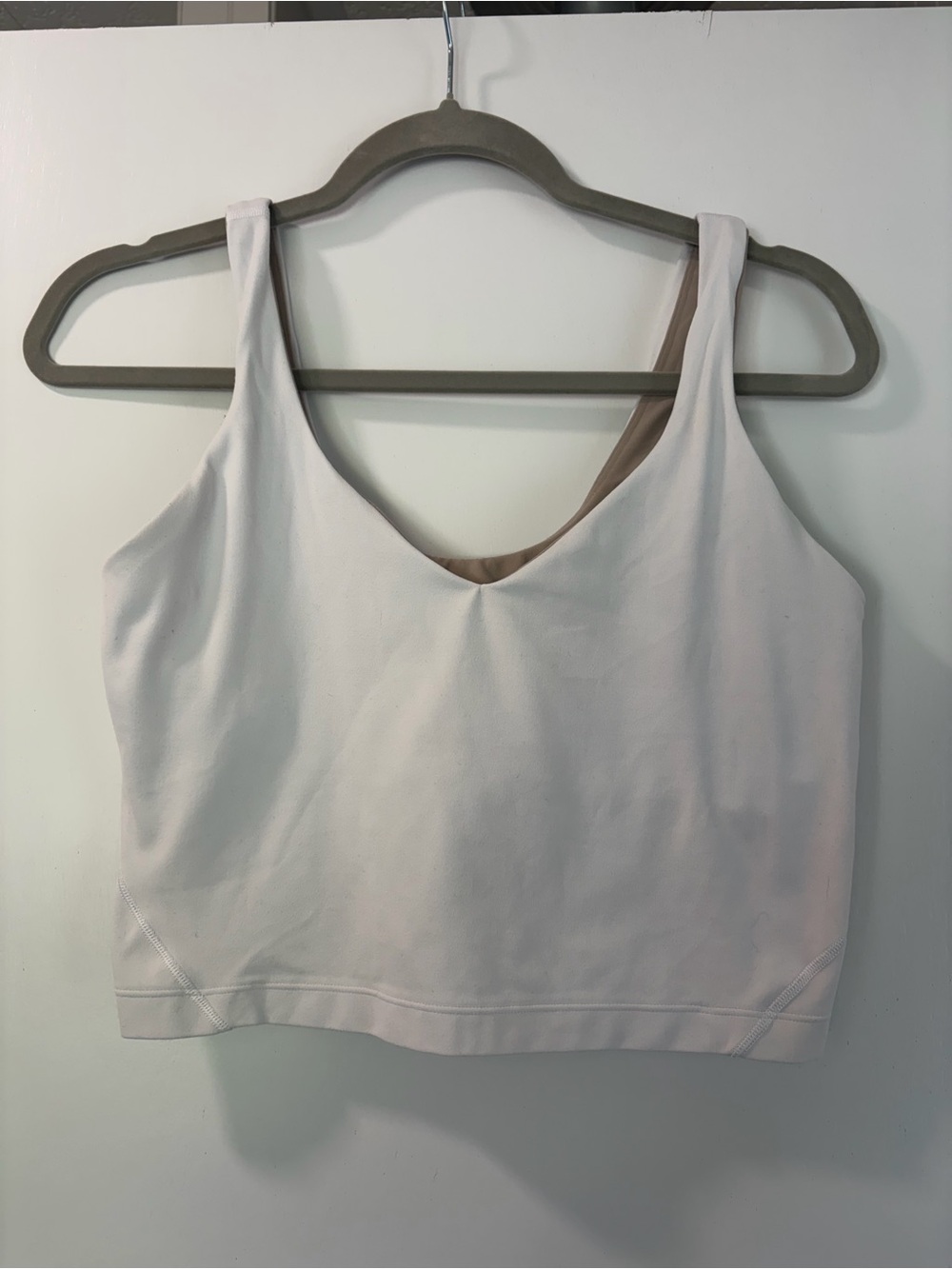Women’s White Lululemon Align Tank